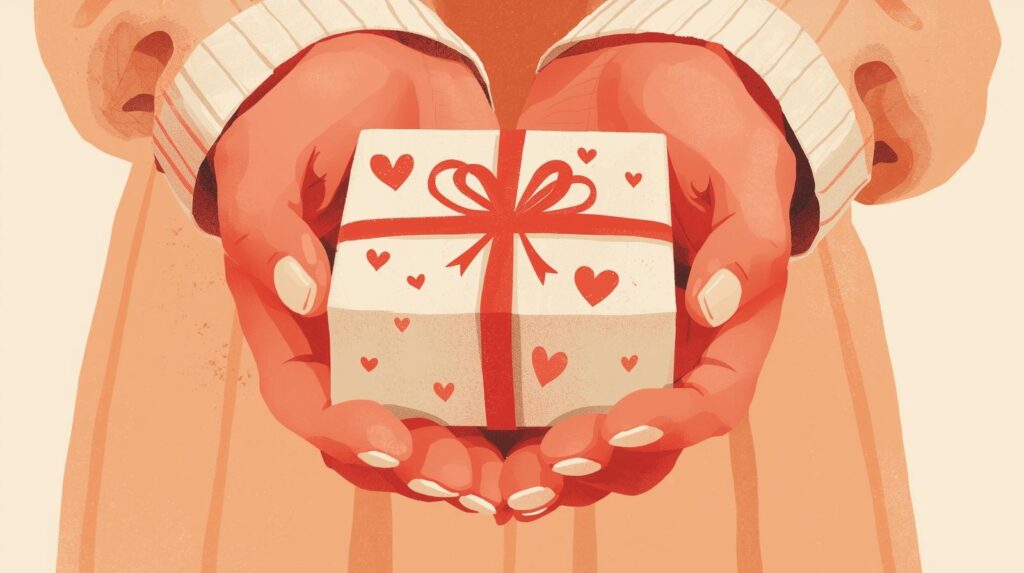 nghệ thuật tặng quà